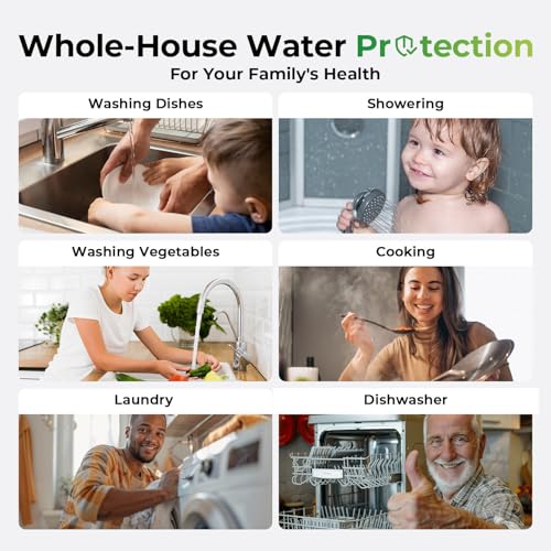 Chloramine & Heavy Metals Whole House Water Filter System