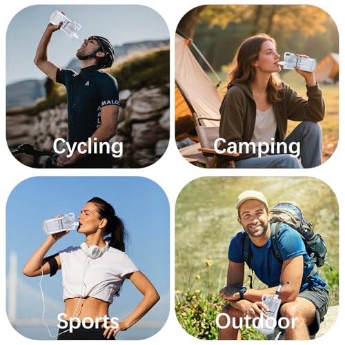 2 Pack Collapsible Water Bottles (2 Count)