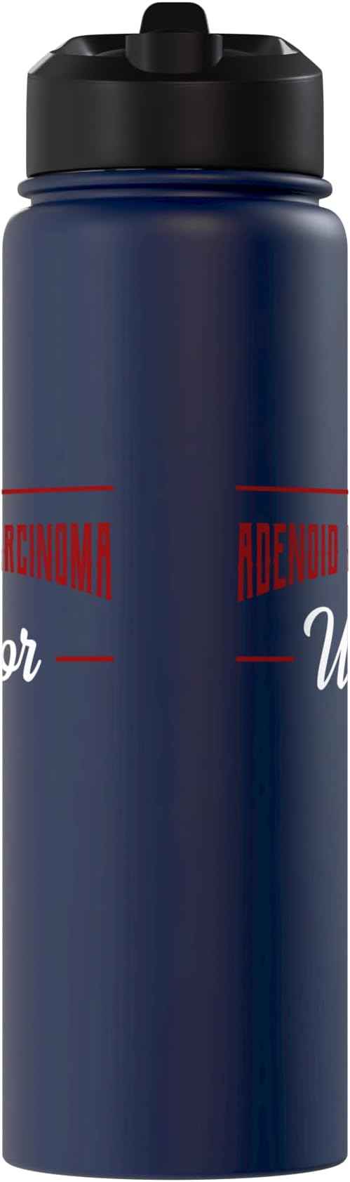 I Am A Warrior Adenoid Cystic Carcinoma ACC Adenoidcystic Stainless Steel Insulated Water Bottle