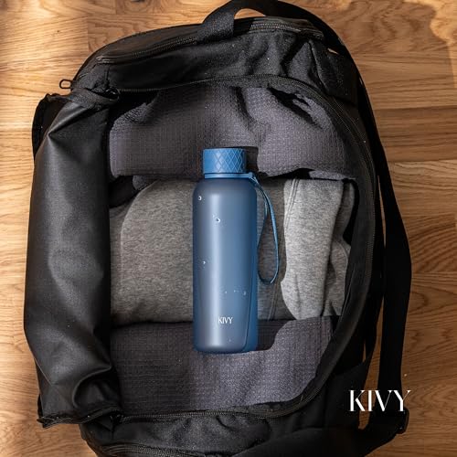 Slim Water Bottle 22oz [Lightweight & Shatterproof]