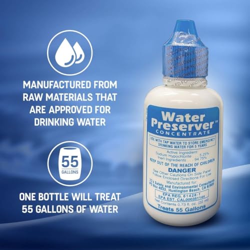 Water Preserver for 55 Gallon Water Tank