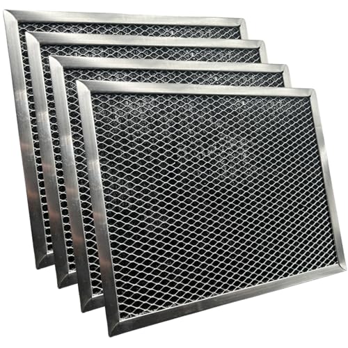 4 Pack Charcoal Range Hood Filters (4 Count)