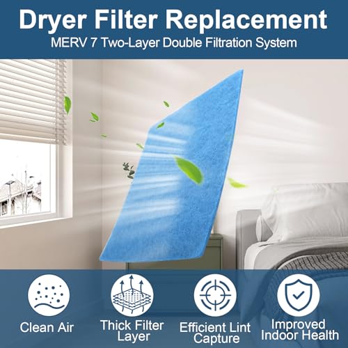 Dryer Filter Replacement for Better Vent Indoor Dryer Vent