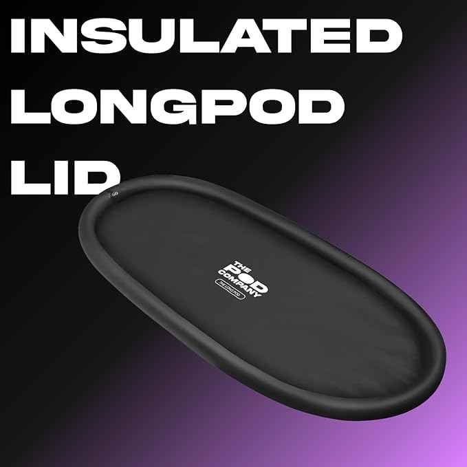 Insulated Lid for Long Pod – Thermal Cover for Cold Plunge – Retains Temperature, Protects Water Quality & Reduces Ice Usage – The Pod Company