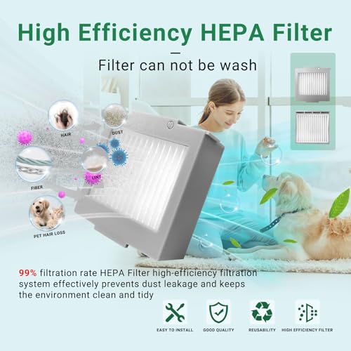 Replacement Filter For iRobot Roomba Max 705 Vac Plus 504 Vac Robot Vacuum (10 Count)