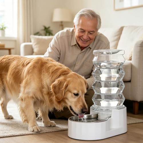 8L Gravity Dog Water Dispenser