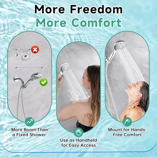 High Pressure Shower Head with Handheld
