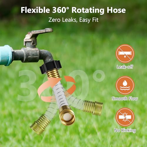 NSF Certified RV Inline Water Filter with Hose Protector