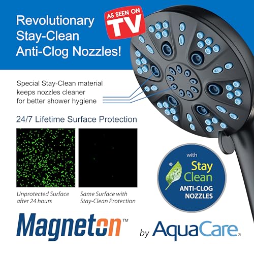 Magneton 48 Mode High Pressure Rain & Handheld Shower Head Combo