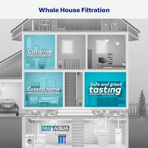 3 Stage Heavy Metal Whole House Water Filter System