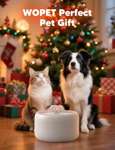 Premium Ceramic Cat Water Fountain W03 Lite