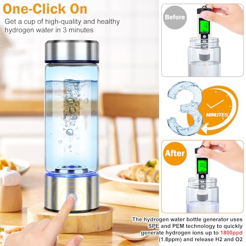 Upgrade Hydrogen Water Bottle
