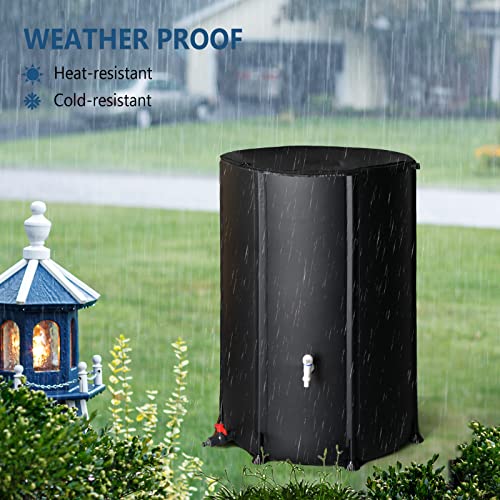 Upgraded 100 Gallon Collapsible Rain Barrel