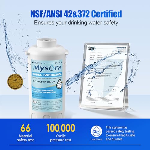 Under Sink Water Filter Replacement Compatible with PUREPLUS WFC5300A