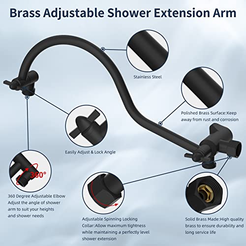 8 Inch High Pressure Rainfall Shower Head