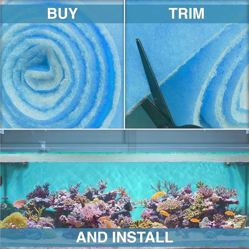 Big Kahuna Aquarium Filter Floss for Fish Tank Filters