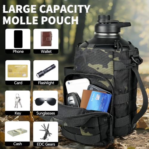 1 Gallon Water Bottle Insulated with Sleeve