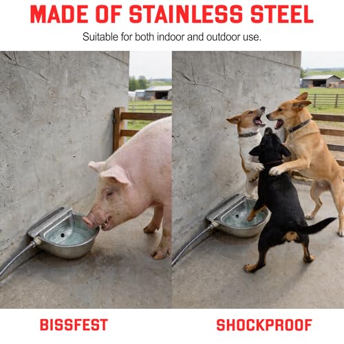 Automatic Water Bowl 304 Stainless Steel Pet Water Dispenser Dog