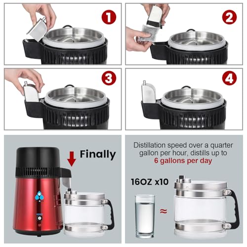 Upgrade 1 Gallon Water Distiller