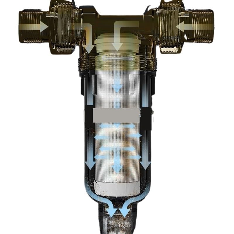 1pc 2700L H Reusable Whole House Pre Sediment Water Filter