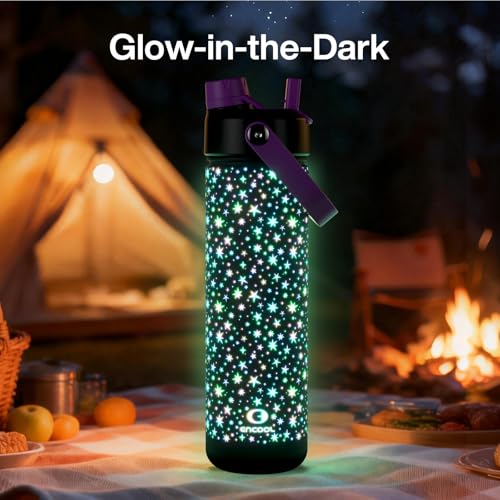 Insulated Water Bottle with Straw Stainless Steel Water Bottle