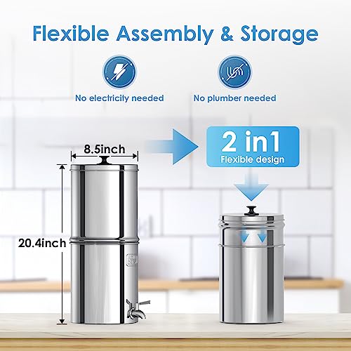 TN A Gravity Water Filter System