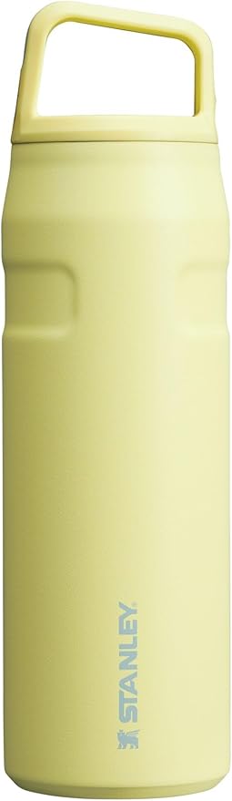 Stanley IceFlow Cap and Carry Water Bottle | Wide Mouth Twist Lid | Lightweight & Leakproof for Travel & Sports | Insulated Stainless Steel | BPA-Free