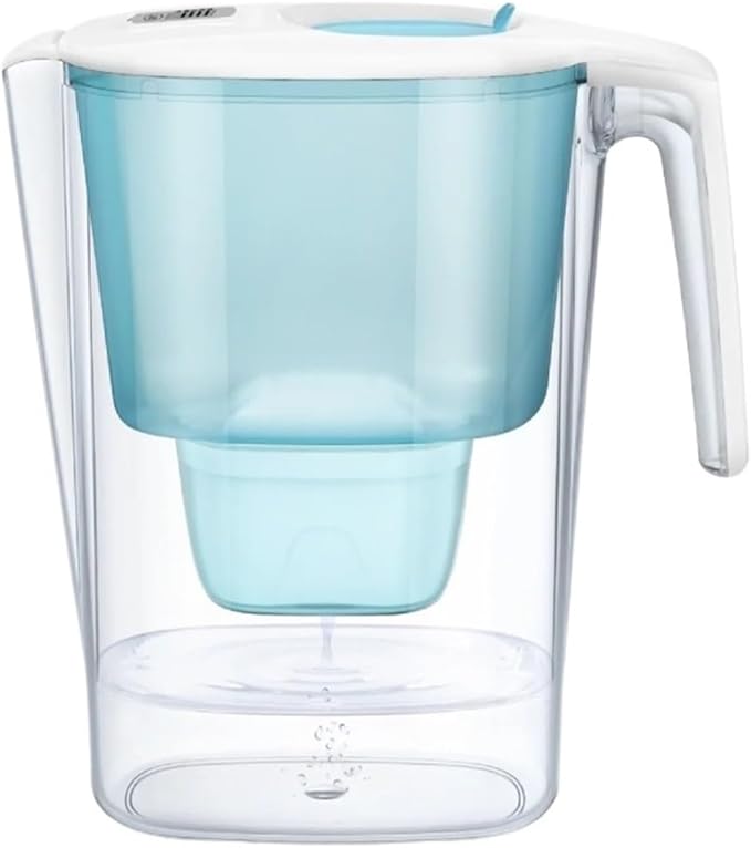 Water Purifier 3.6L Water Purifier Activated Carbon Filter Kitchen Water Purifier Household Water Tank (Color : 3.6L Green)