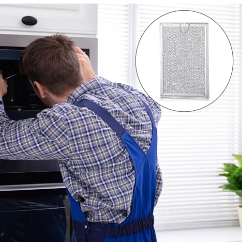 3 Pack Grease Filter & Charcoal Filters Set for Microwave Filter Replacement Combo