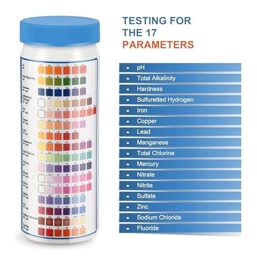 Drinking Water Test Strips 150 + 2 Bacteria Tester Kits