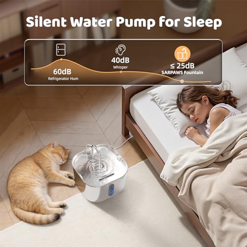 Cat Water Fountain Stainless Steel