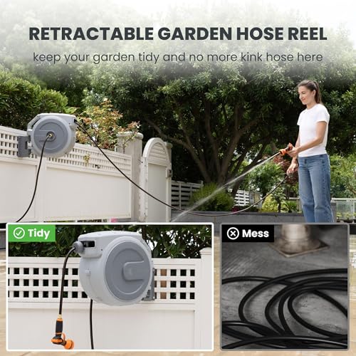 Retractable Garden Hose Reel 1
