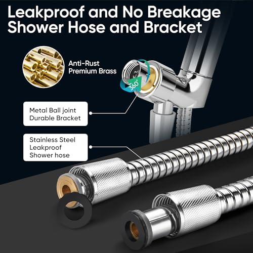 8 Setting Handheld Shower Head