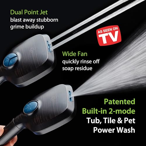 High Pressure 10 Spray Mode Filtered Showerhead