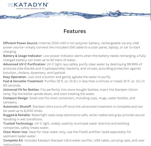 Ultra UV Water Purifier