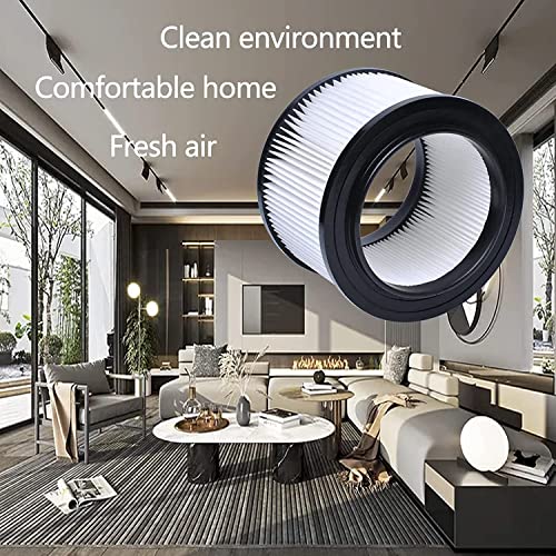 17810 Filter Compatible with Craftsman 4 Gallon Vacuum Filter (4 Count)