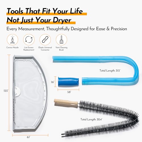 Dryer Lint Filter Replacement Kit for GE WE03X23881