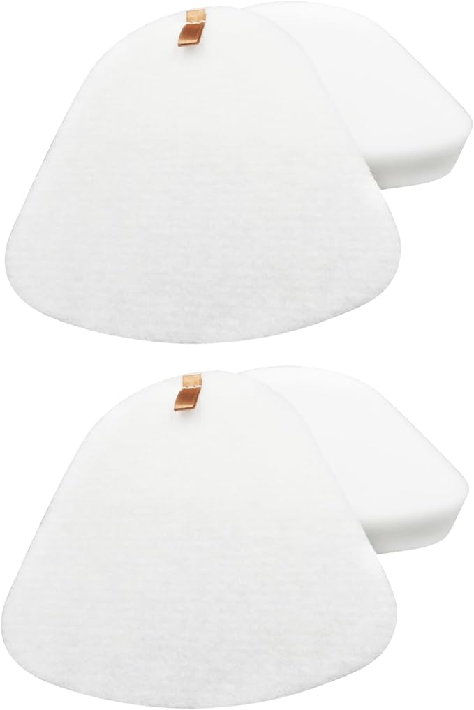 Filter Replacements Compatible with Shark Navigator Lift-Away vacuum NV350 NV351 NV352 NV357 UV540,Deluxe NV360 UV440,Professional NV355 NV370 NV391,2-Sets Foam & Felt,Replace Part # XFF350 & # XHF350 - AquaVibe