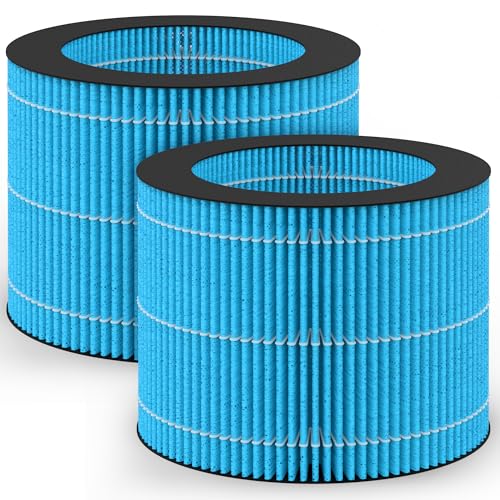 2 Pack MistAire Eva Replacement Filter Compatible with Pure Enrichment MistAire Eva