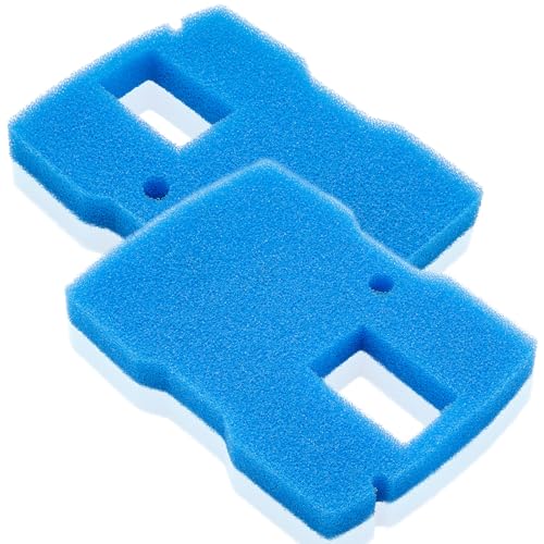 2 Pcs Replacement Pond Filter Pad Sponge Filter Media Pad for All in One Pond CUF