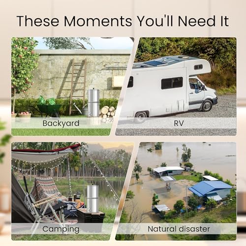 TK15-A-S Gravity Water Filter System, NSF/ANSI 42&372 Certified