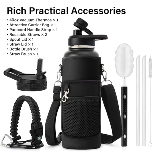 40 oz Insulated Water Bottle