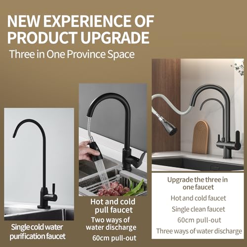 Kitchen Sink Faucet with Pull