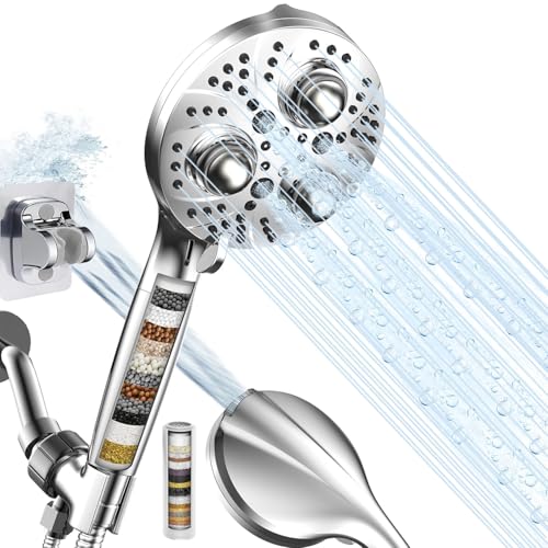 Filter Handheld Shower Head for Residual Chlorine Remove