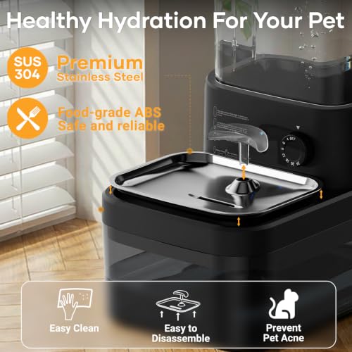 3L Filterless Cat Water Fountain