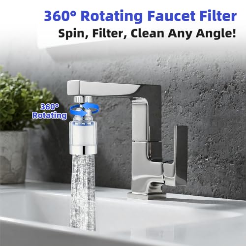 2 Pack Sink Water Filter Faucet