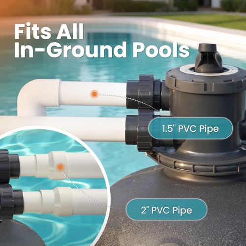 19in Sand Filter with 6