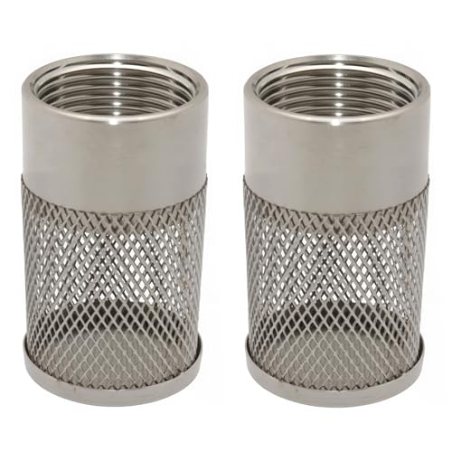 2pcs Dia 30mm Hose Inlet Strainer Filter