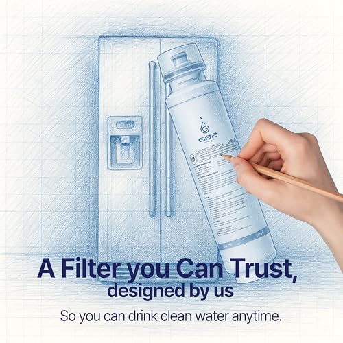 GB2 DW2053FR 10 Premium Refrigerator Water Filter (3 Count)
