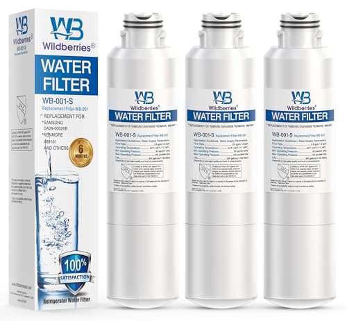 DA29 00020B Replacement for Samsung Water Filter DA97 (3 Count)